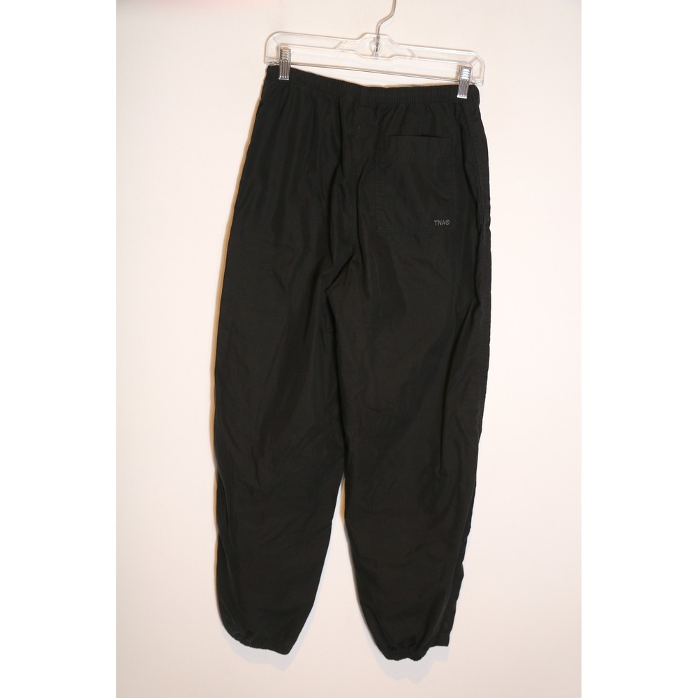 Aritzia TNA Baggy Low Rise Black Jogger Lightweight Pant Pull On Tapered Small